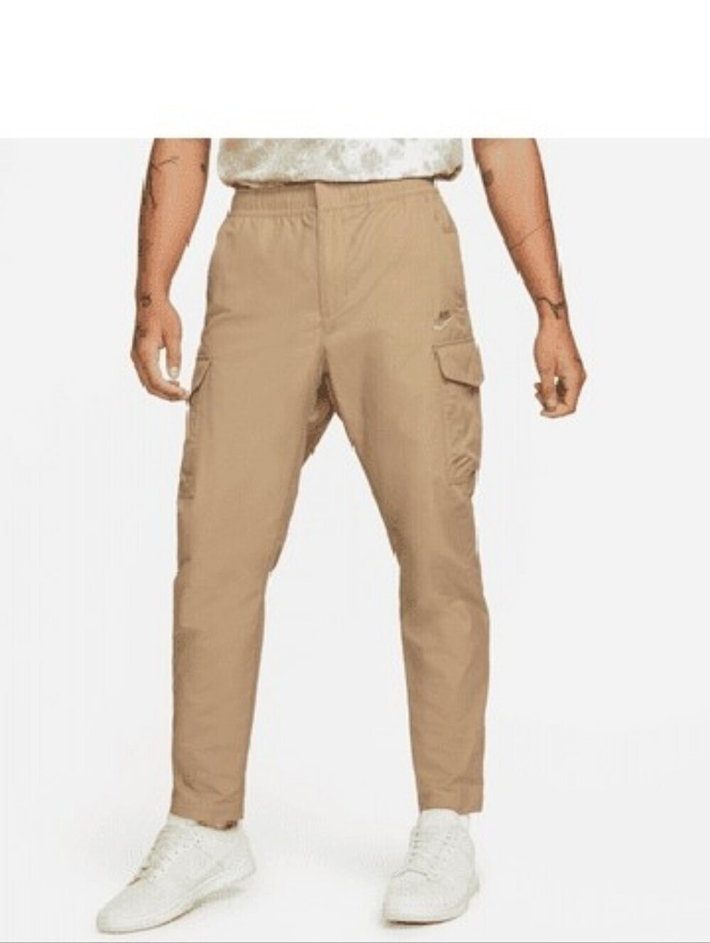 Nike Men's Beige Cargo Pants
